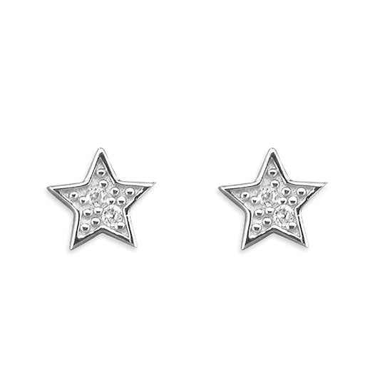 Sparkling Star Stud Earrings - John Ross Jewellers