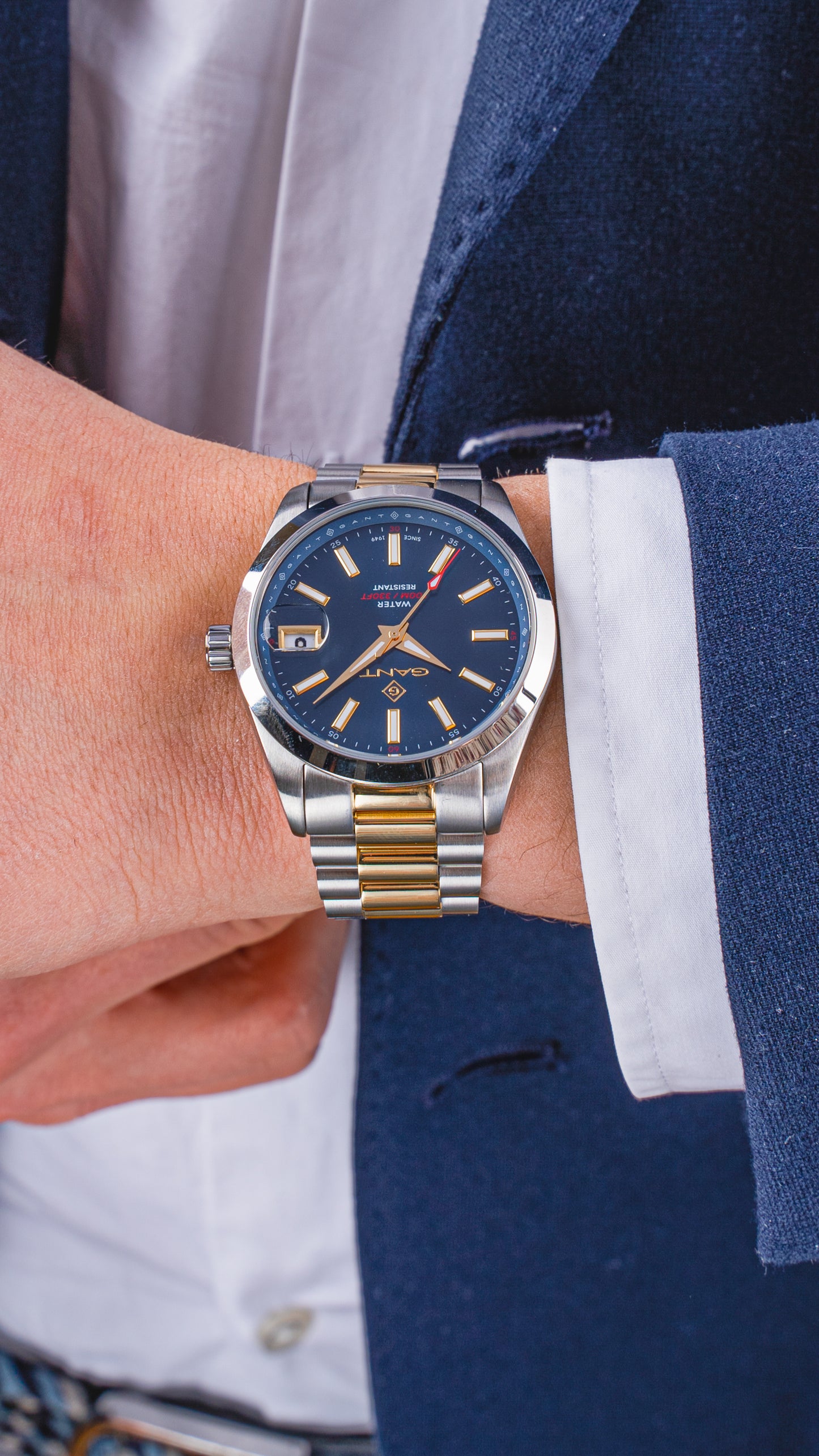 Gant Eastham Bicolour | Teal - John Ross Jewellers