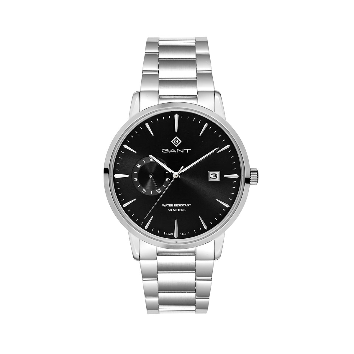 Gant East Hill Silver | Ebony Black - John Ross Jewellers