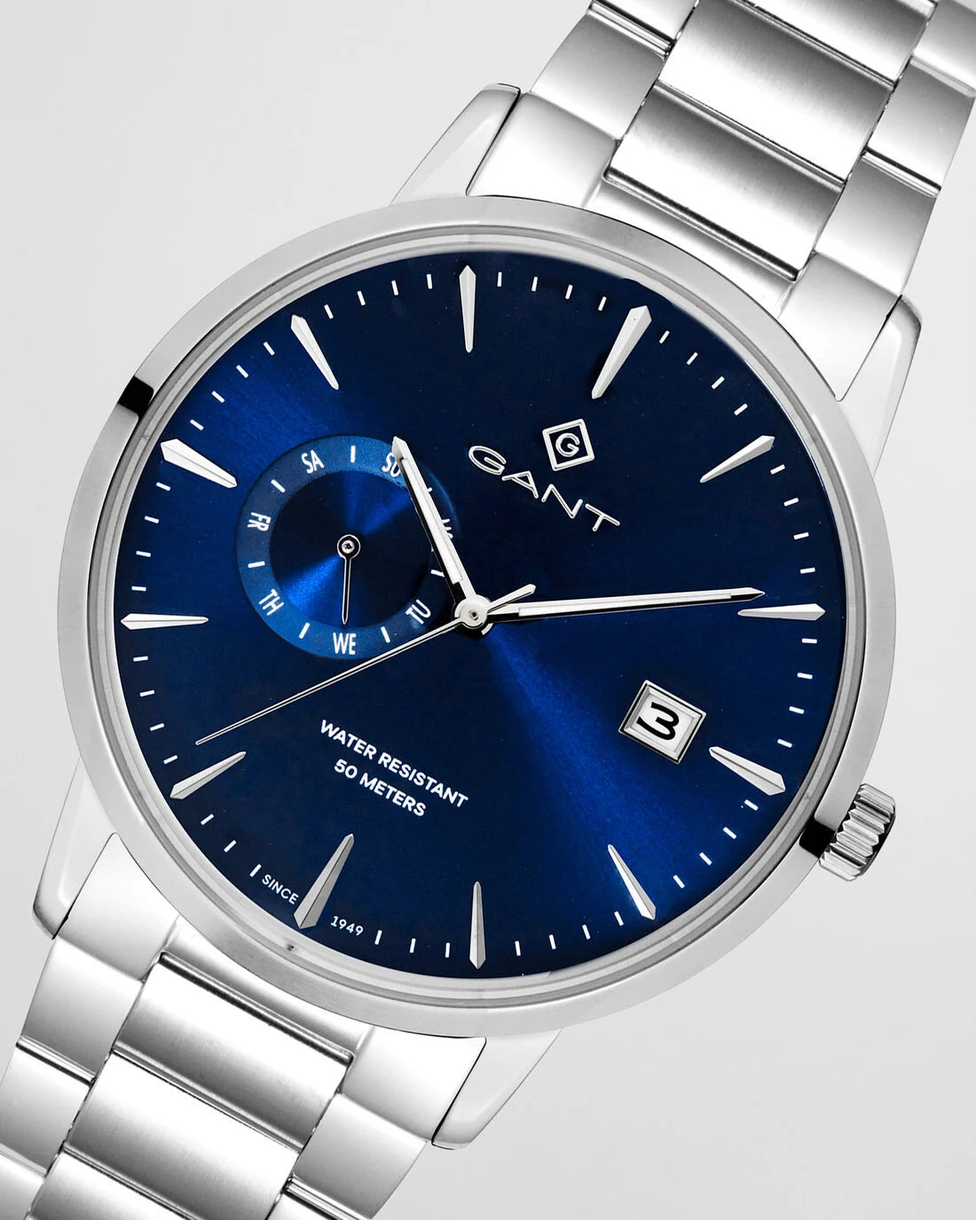 Gant East Hill Silver | Classic Blue - John Ross Jewellers