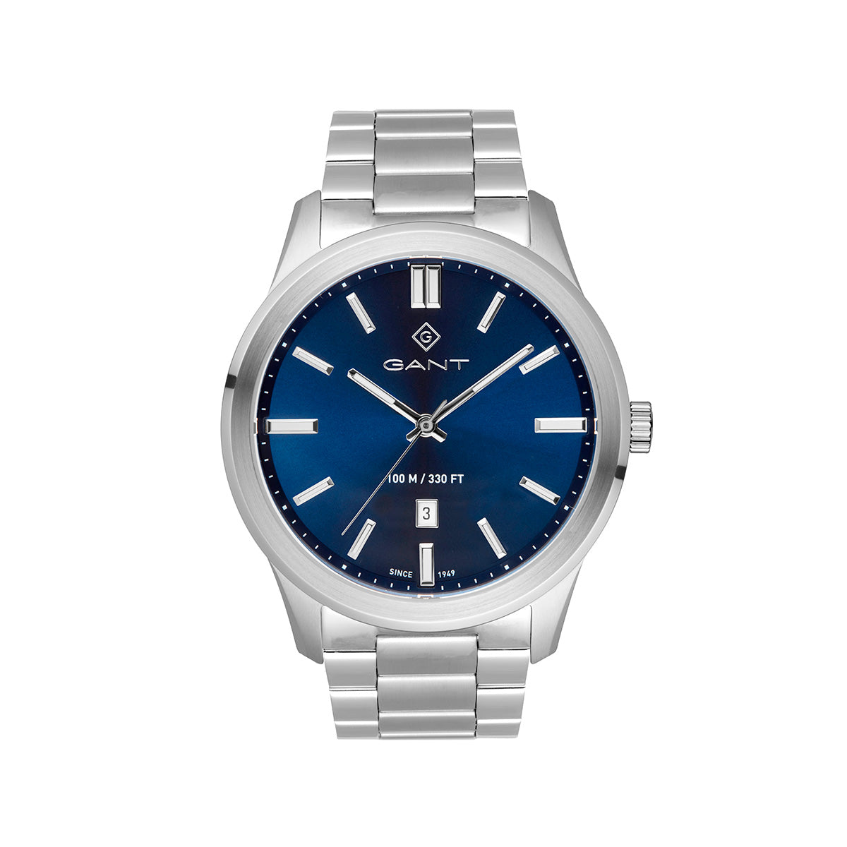 Gant Bridgeton Silver | Night Blue - John Ross Jewellers