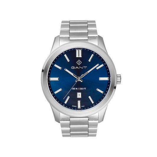 Gant Bridgeton Silver | Night Blue - John Ross Jewellers