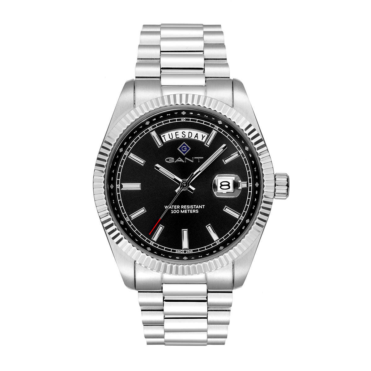 Gant Fairfax Silver | Ebony Black - John Ross Jewellers