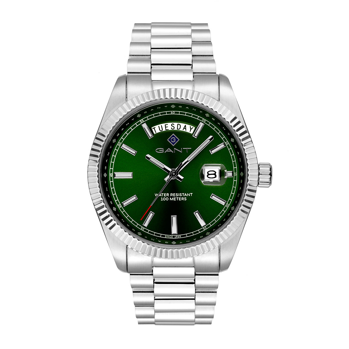 Gant Fairfax Silver | Tartan Green - John Ross Jewellers