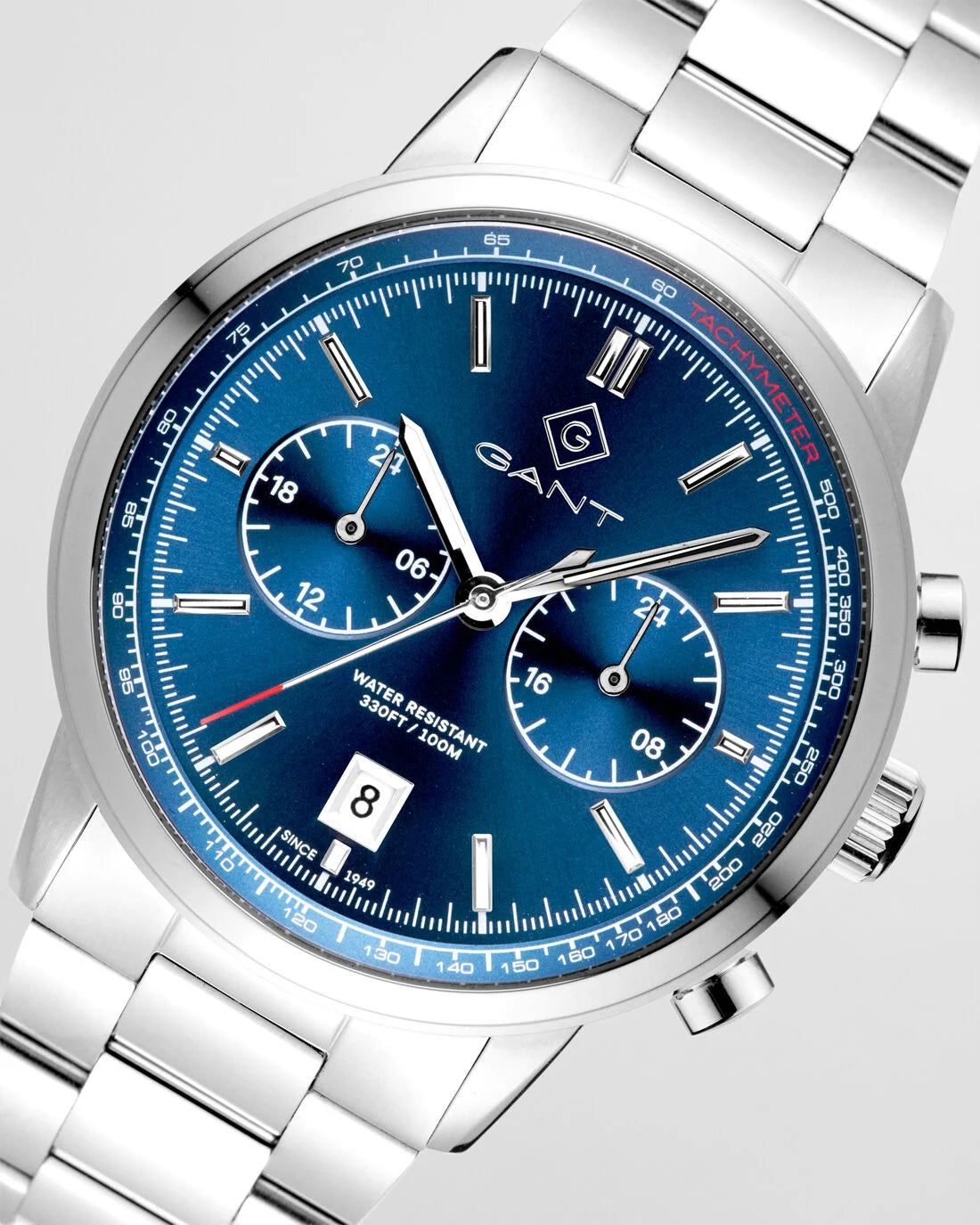 Gant Bergamo Silver | Classic Blue - John Ross Jewellers