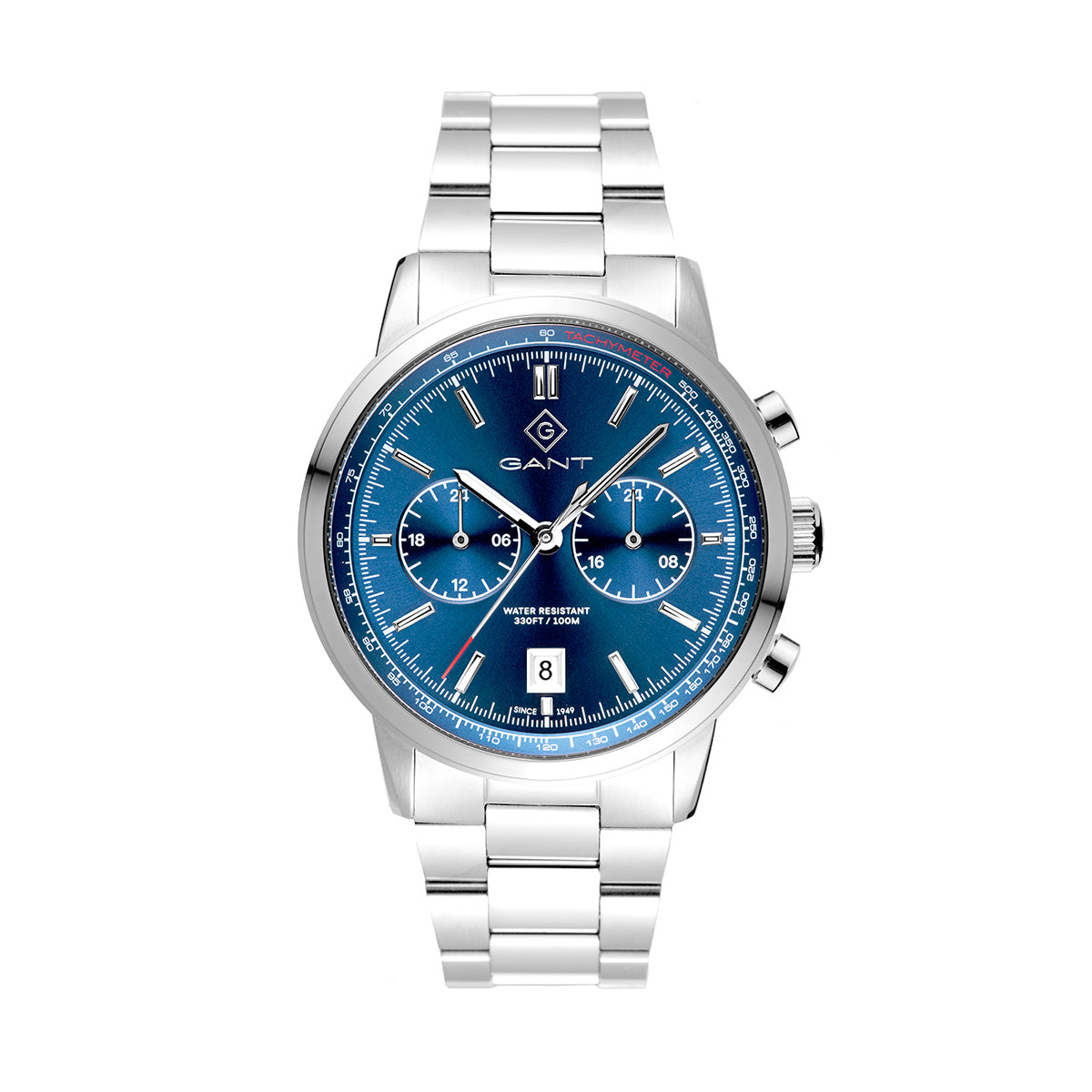 Gant Bergamo Silver | Classic Blue - John Ross Jewellers