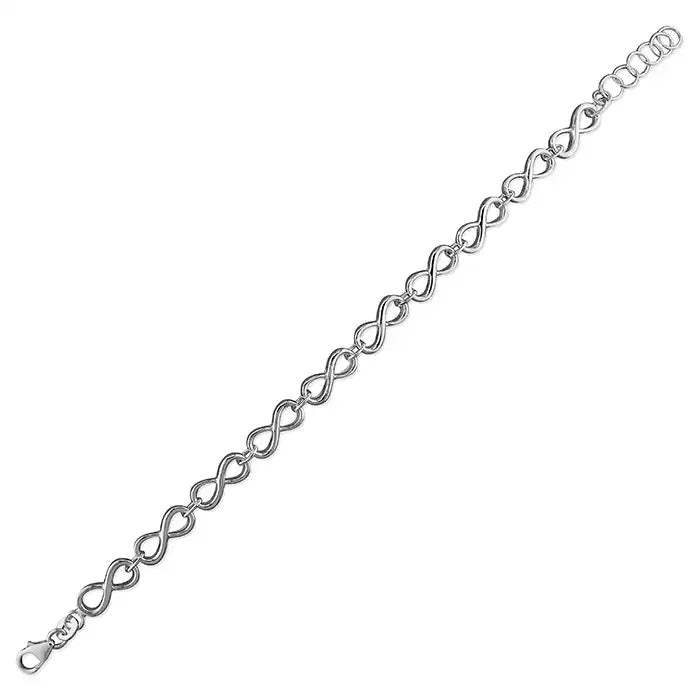 Silver Infinity Bracelet