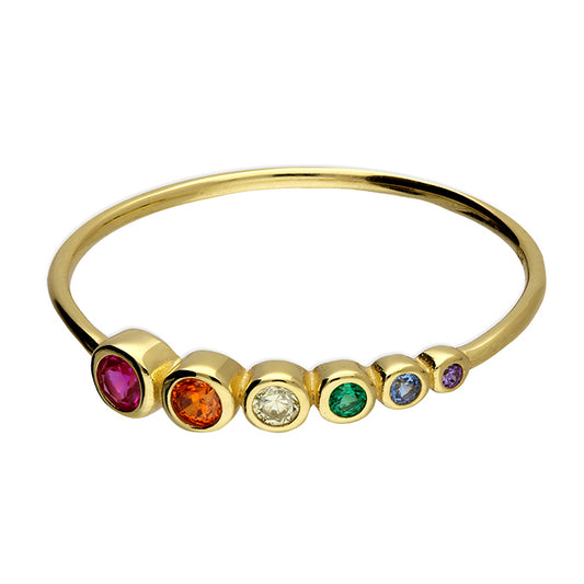 Sunshine Rainbow Ring - John Ross Jewellers