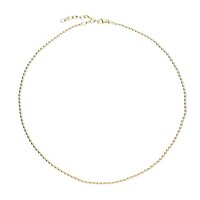 Sunshine Seed Chain Anklet | 25.5cm - John Ross Jewellers