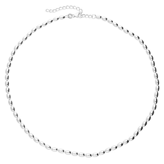 Silver Chunky Seed Chain