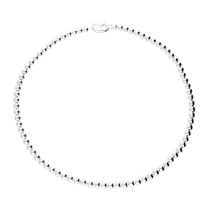 Silver 18” Bead Chain - John Ross Jewellers