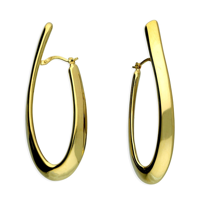 Sunshine Bring The Drama Hoop Earrings