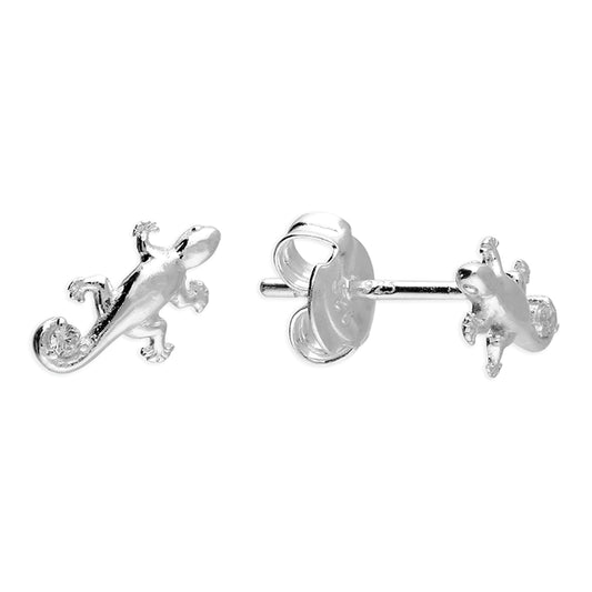Gecko CZ Stud Earrings - John Ross Jewellers