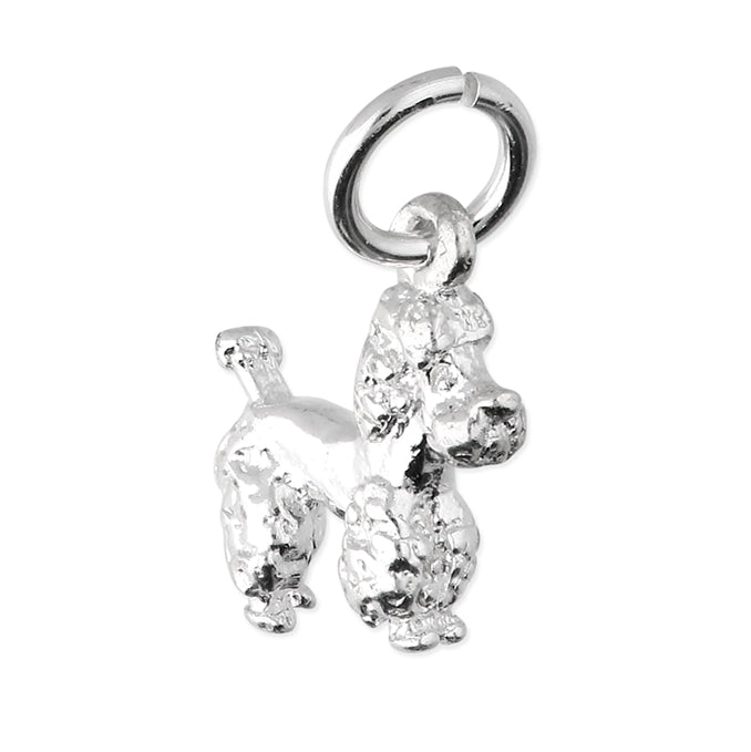 Silver Petite Poodle Charm - John Ross Jewellers