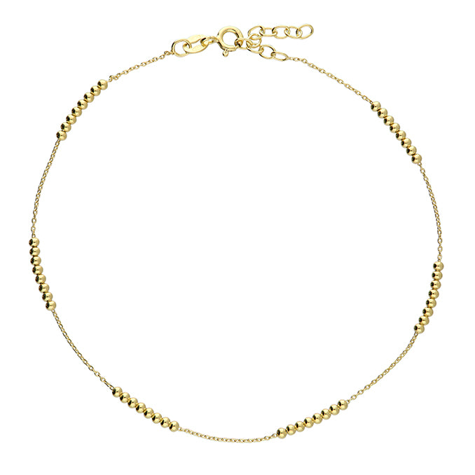 Sunshine Dainty Beads Anklet