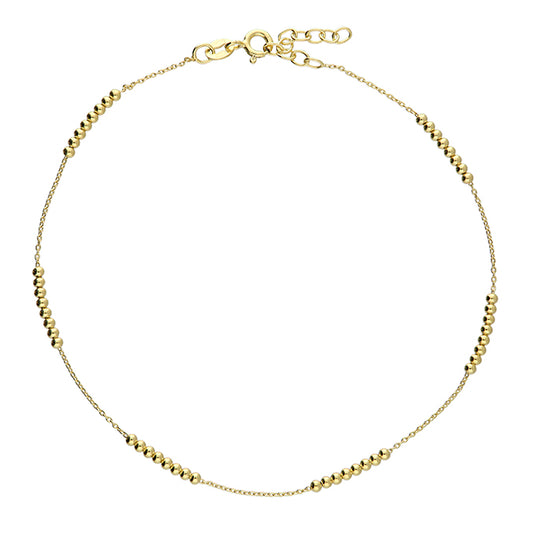 Sunshine Dainty Beads Anklet