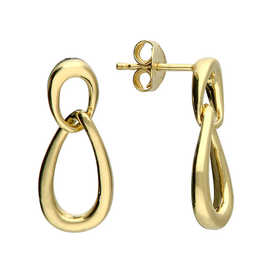 Sunshine Linked Drop Earrings