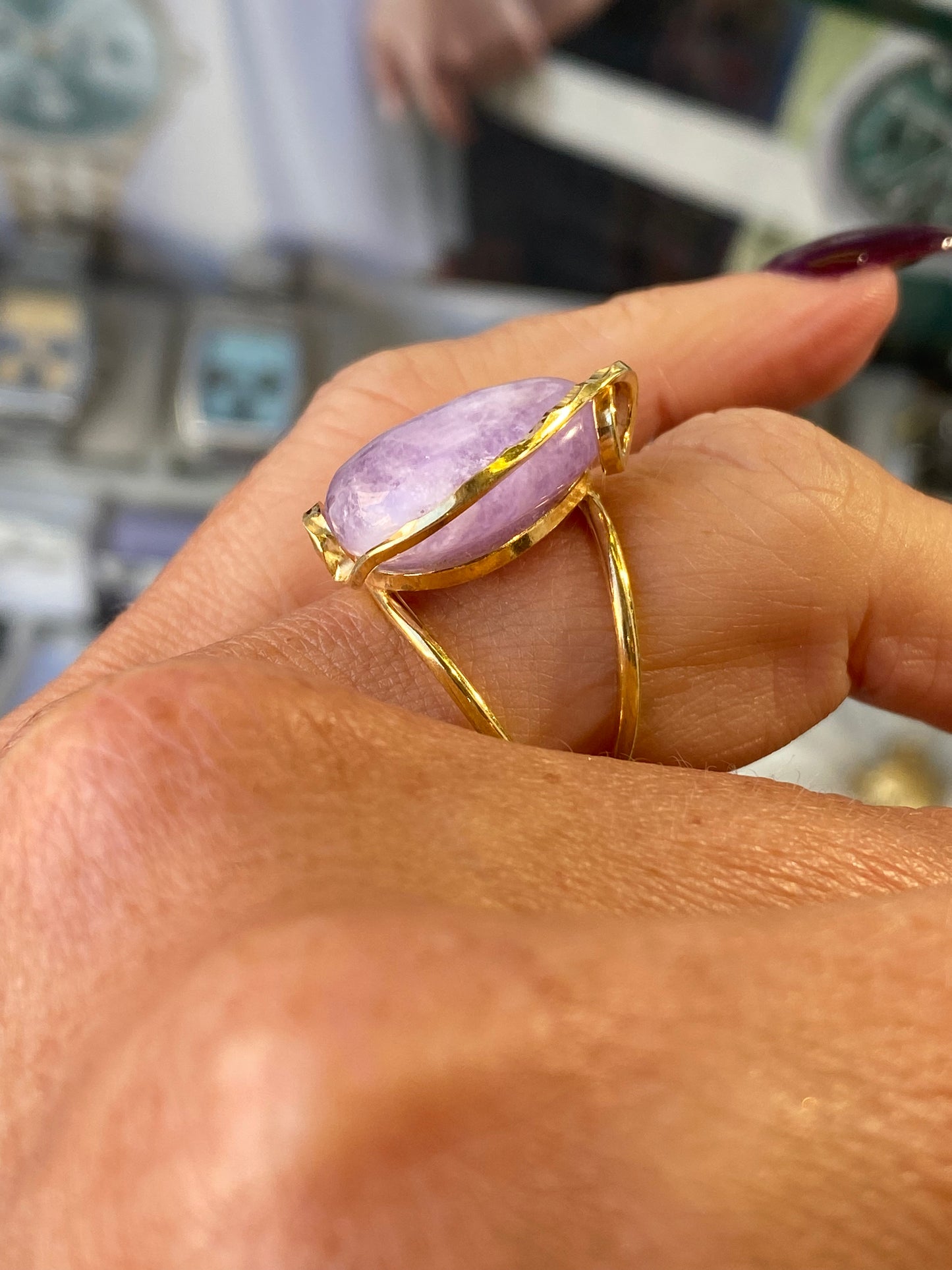 Amethyst Nugget Scintilla Ring - John Ross Jewellers