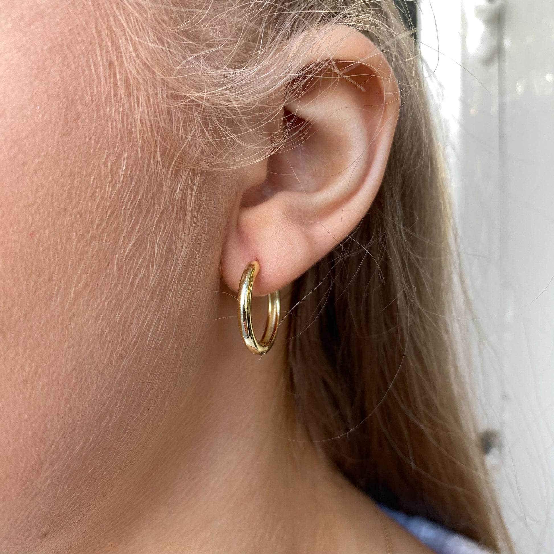 Sunshine Classic Hoop Earrings | 20mm - John Ross Jewellers