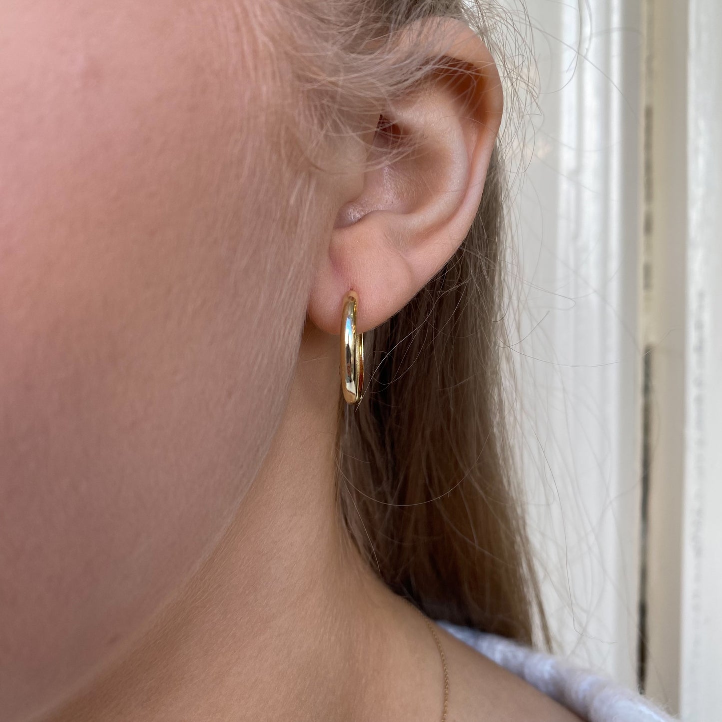 Sunshine Classic Hoop Earrings | 20mm - John Ross Jewellers