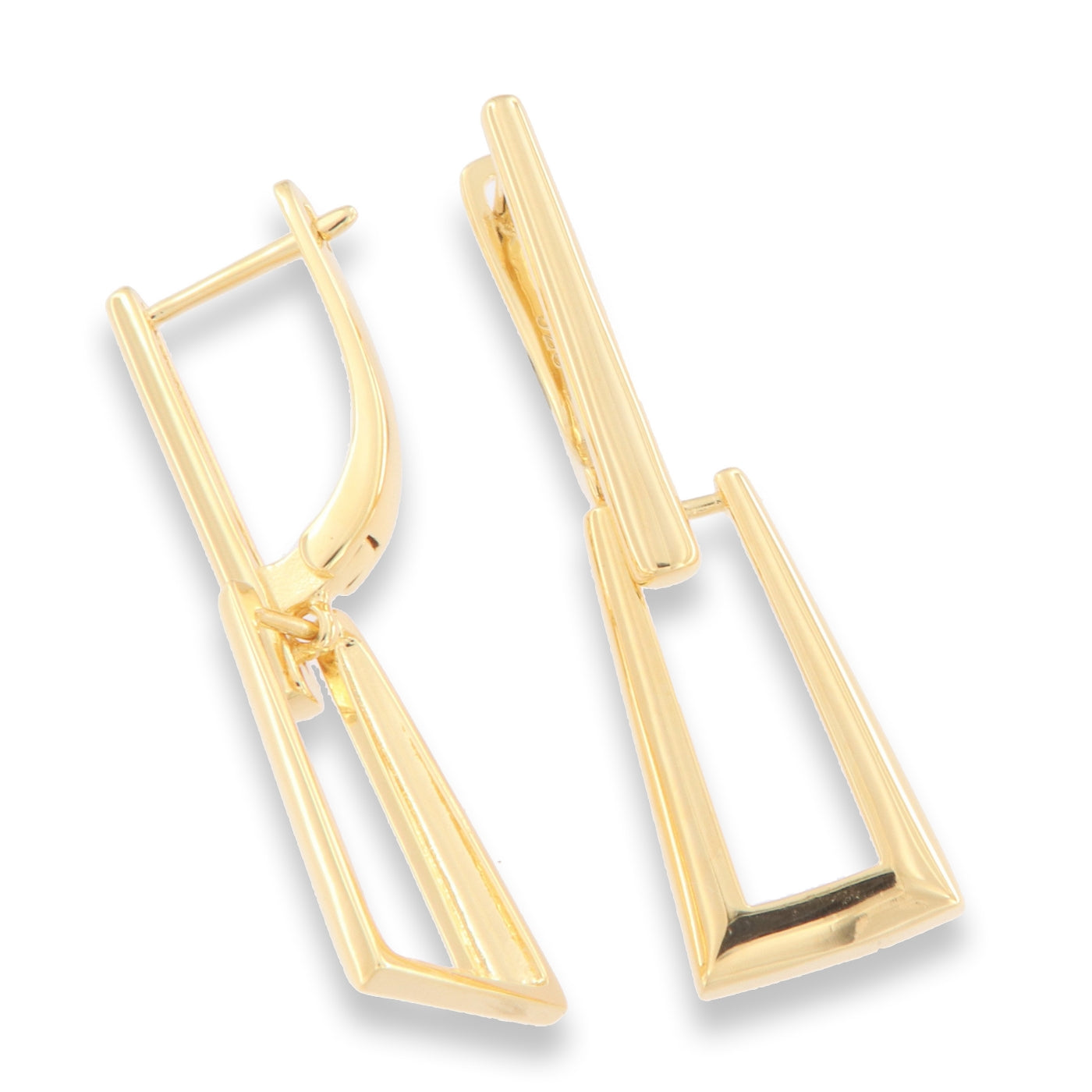 Sunshine Tapered Open Drop Earrings - John Ross Jewellers