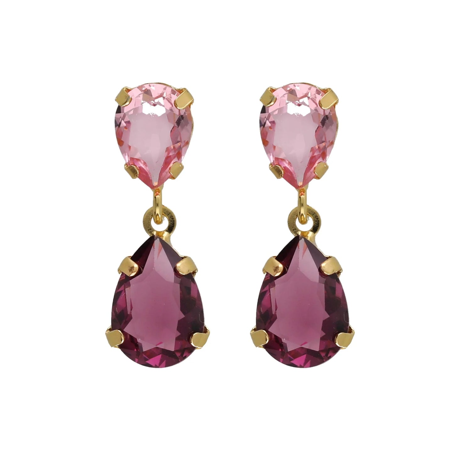 Victoria Cruz Glory Short Drop Earrings