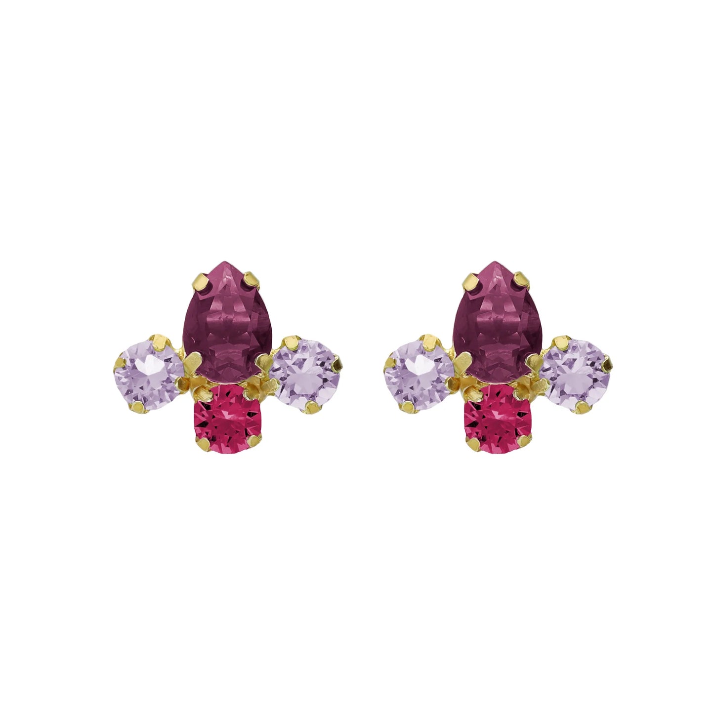 Victoria Cruz Illume Stud Earrings