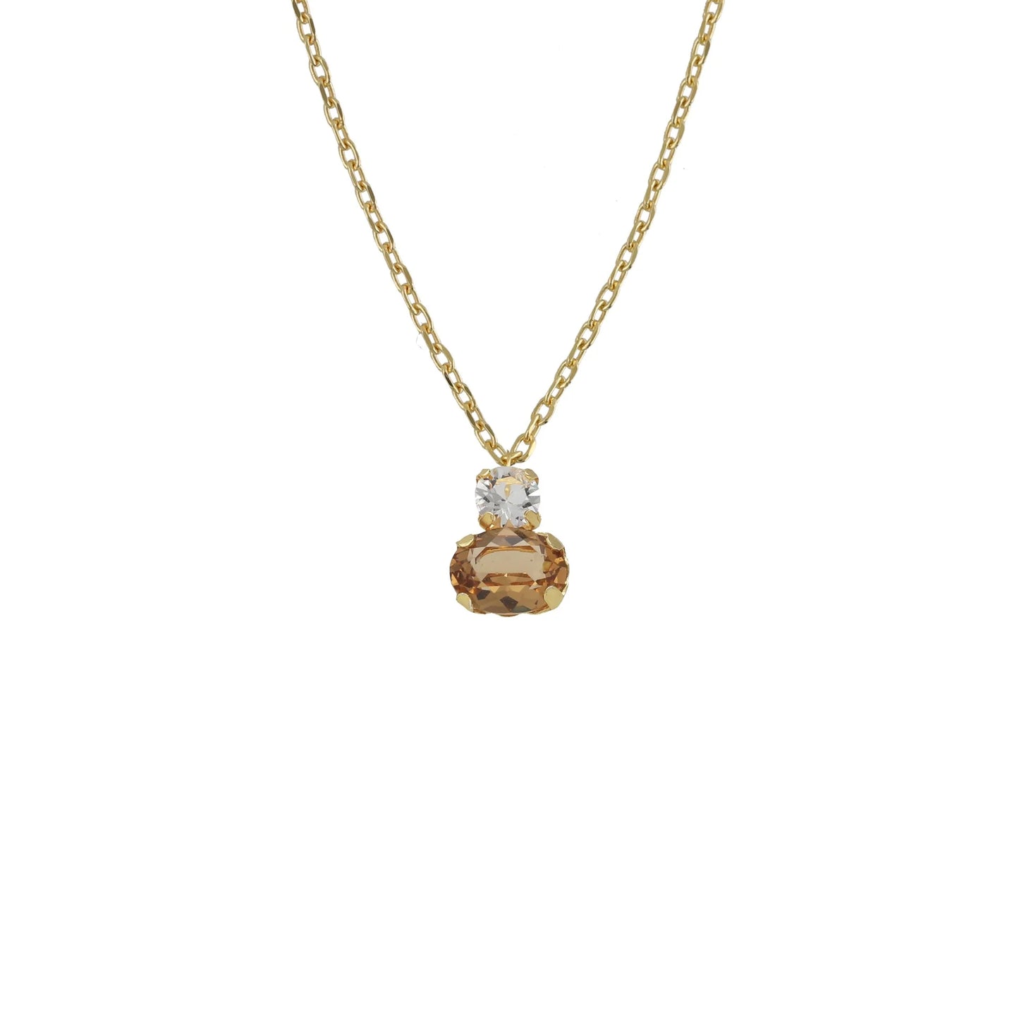 Victoria Cruz Champagne Necklace