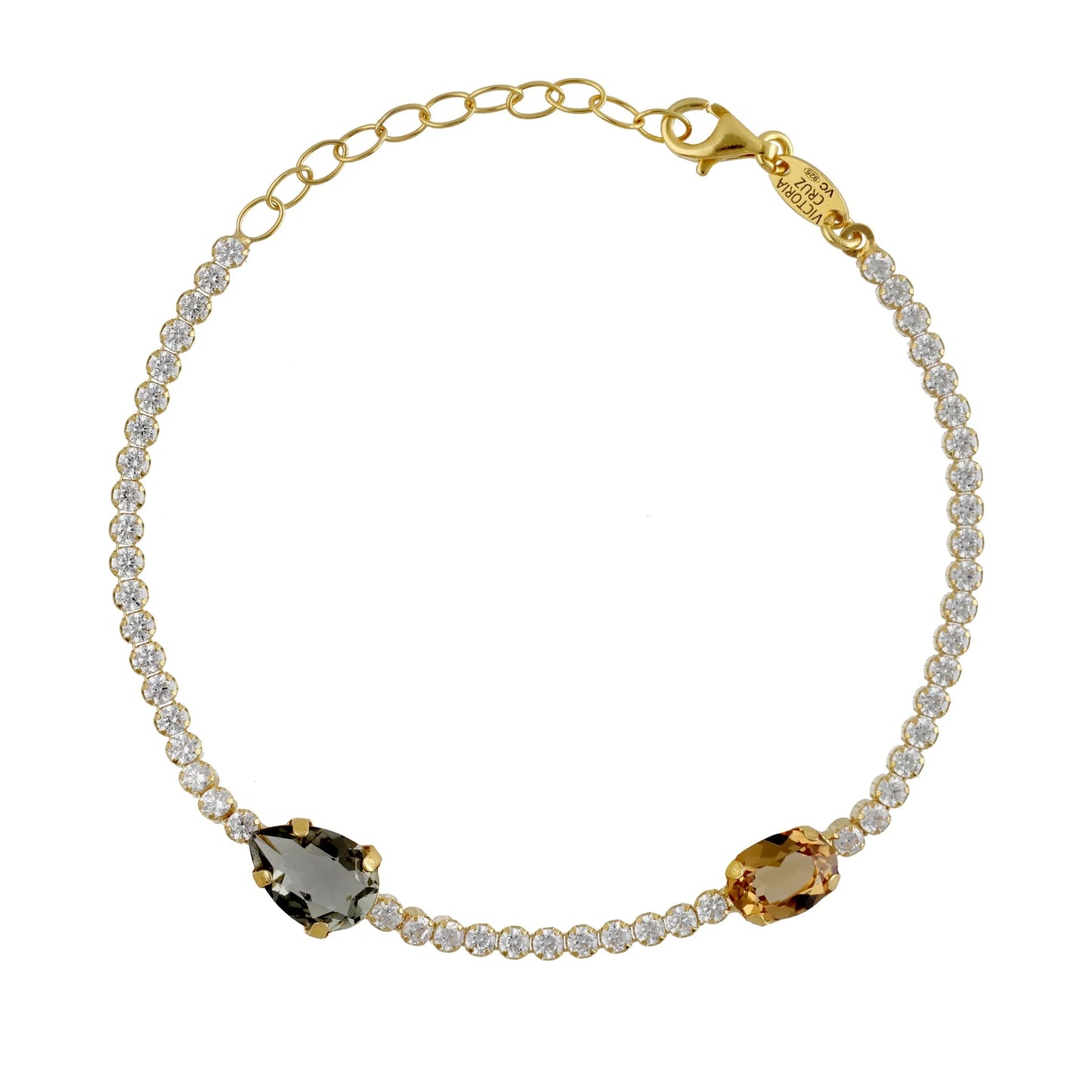 Victoria Cruz Champagne Bracelet