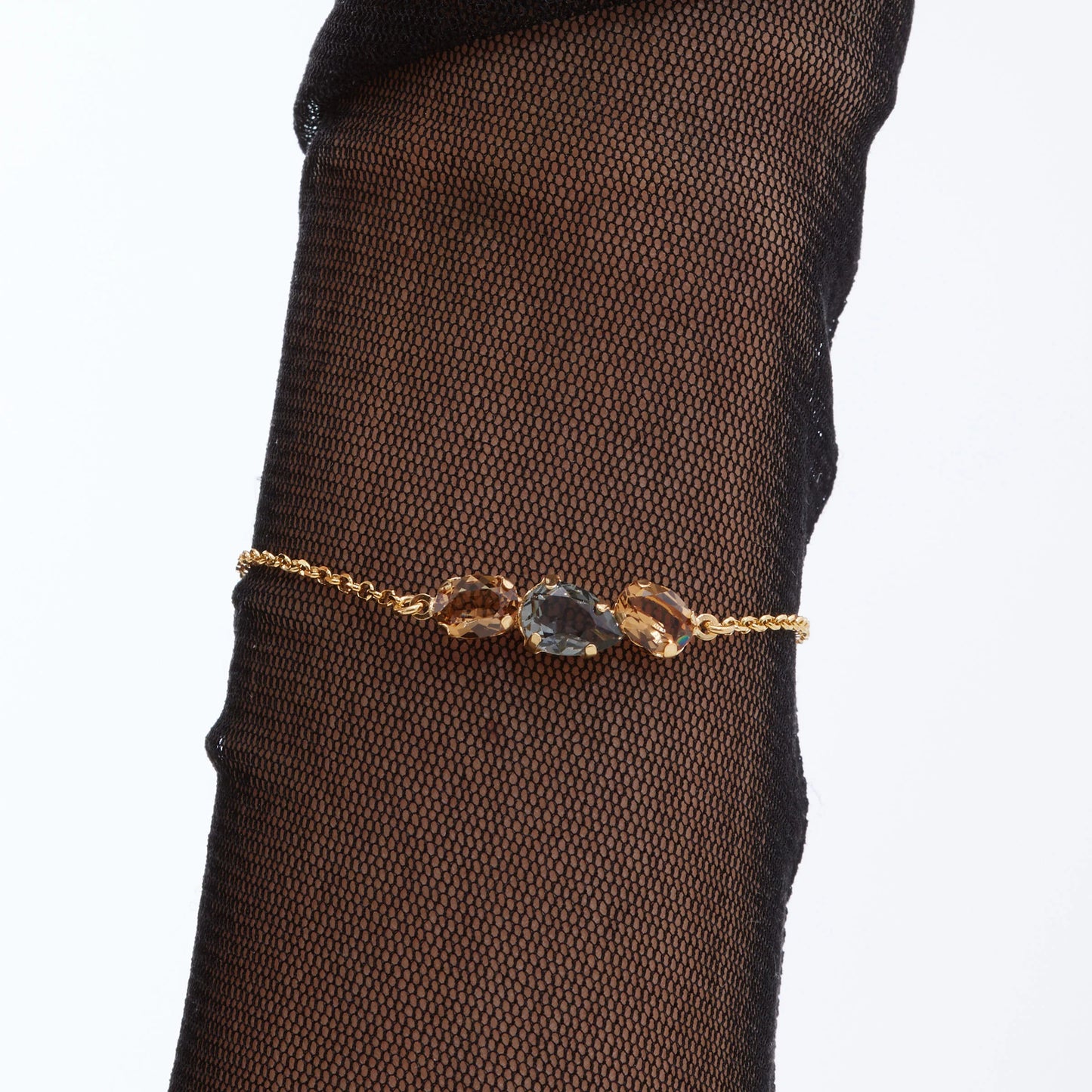 Victoria Cruz Champagne Bracelet