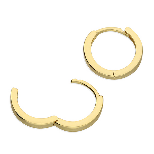 Sunshine Huggie Hoop Earrings | 12mm