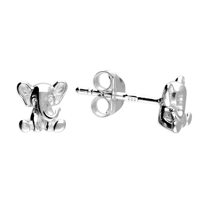 Ellie Elephant Stud Earrings