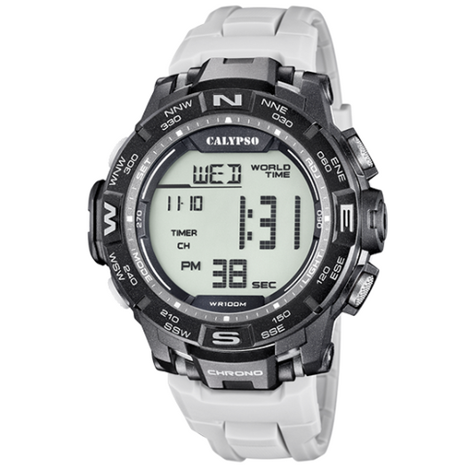 Q&Q Calypso Gents Digital Watch | Grey