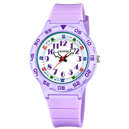 Q&Q Calypso Kids Purple Watch - John Ross Jewellers