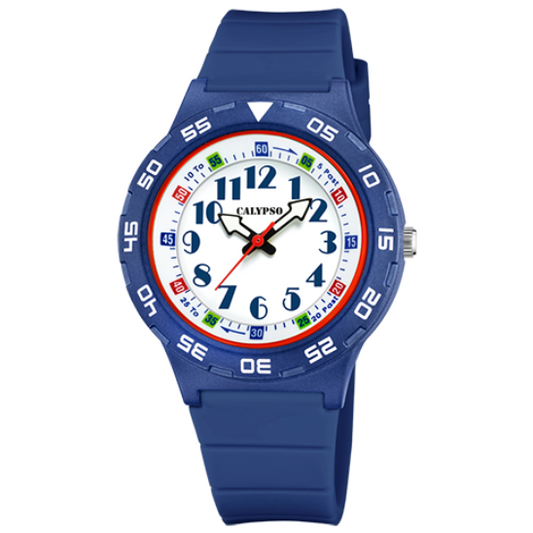 Q&Q Calypso Kids Navy Watch - John Ross Jewellers