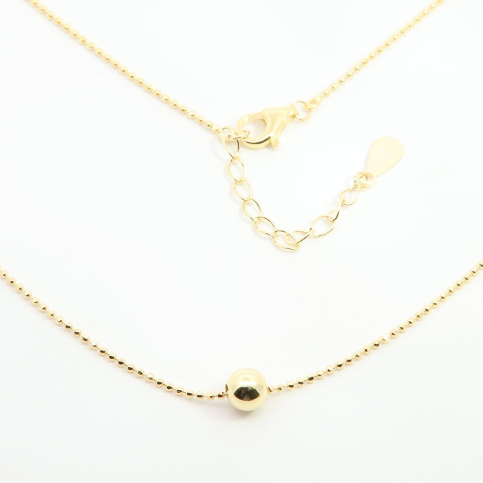 Sunshine Polka Dot Slider Necklace