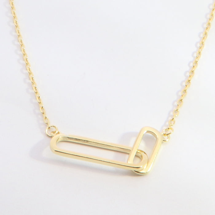 Sunshine Paperclip Unity Necklace