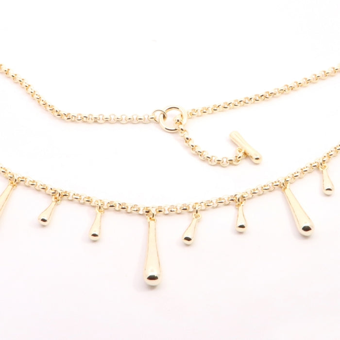 Sunshine Long Drops Fringe Necklace | 42cm - John Ross Jewellers