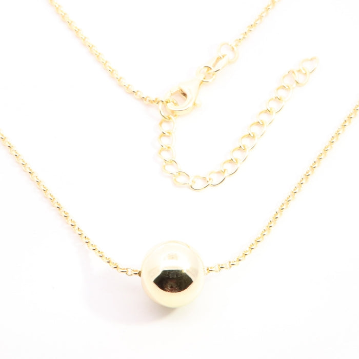 Sunshine Ball Slider Necklace| 40+5cm - John Ross Jewellers