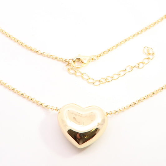 Sunshine Puffed Heart Necklace