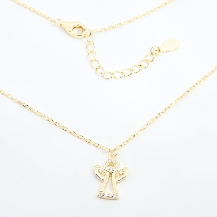 Sunshine Guardian Angel Necklace | 42+3cm - John Ross Jewellers
