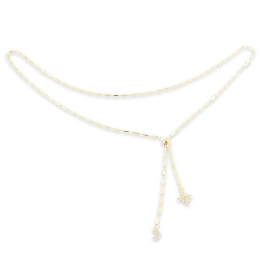 Sunshine CZ Necklace | 60cm