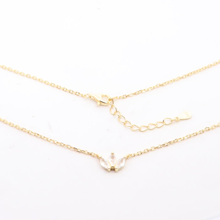 Sunshine Marquise CZ Necklace | 40 + 3cm