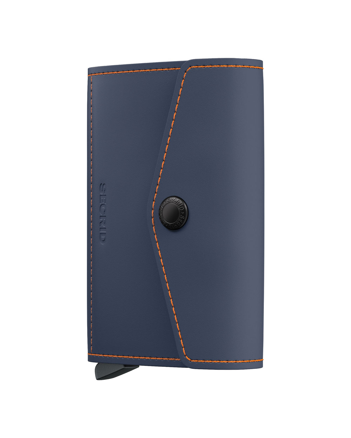 SECRID Envelope Matte Wallet Nightblue & Orange