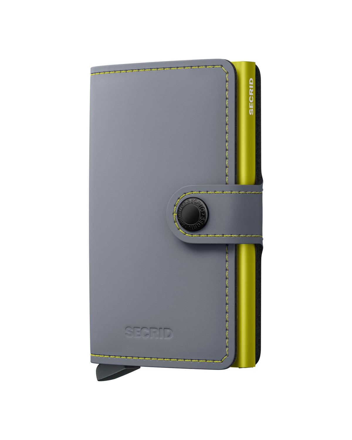 SECRID Miniwallet Matte Grey & Lime