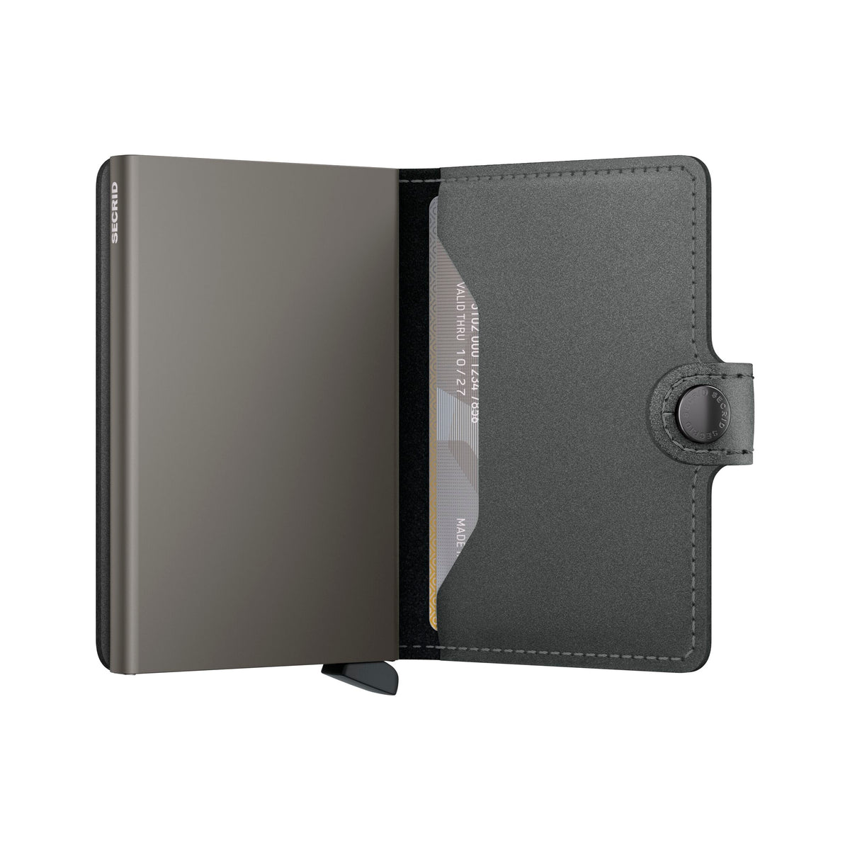 SECRID Miniwallet Matte Satin Steel