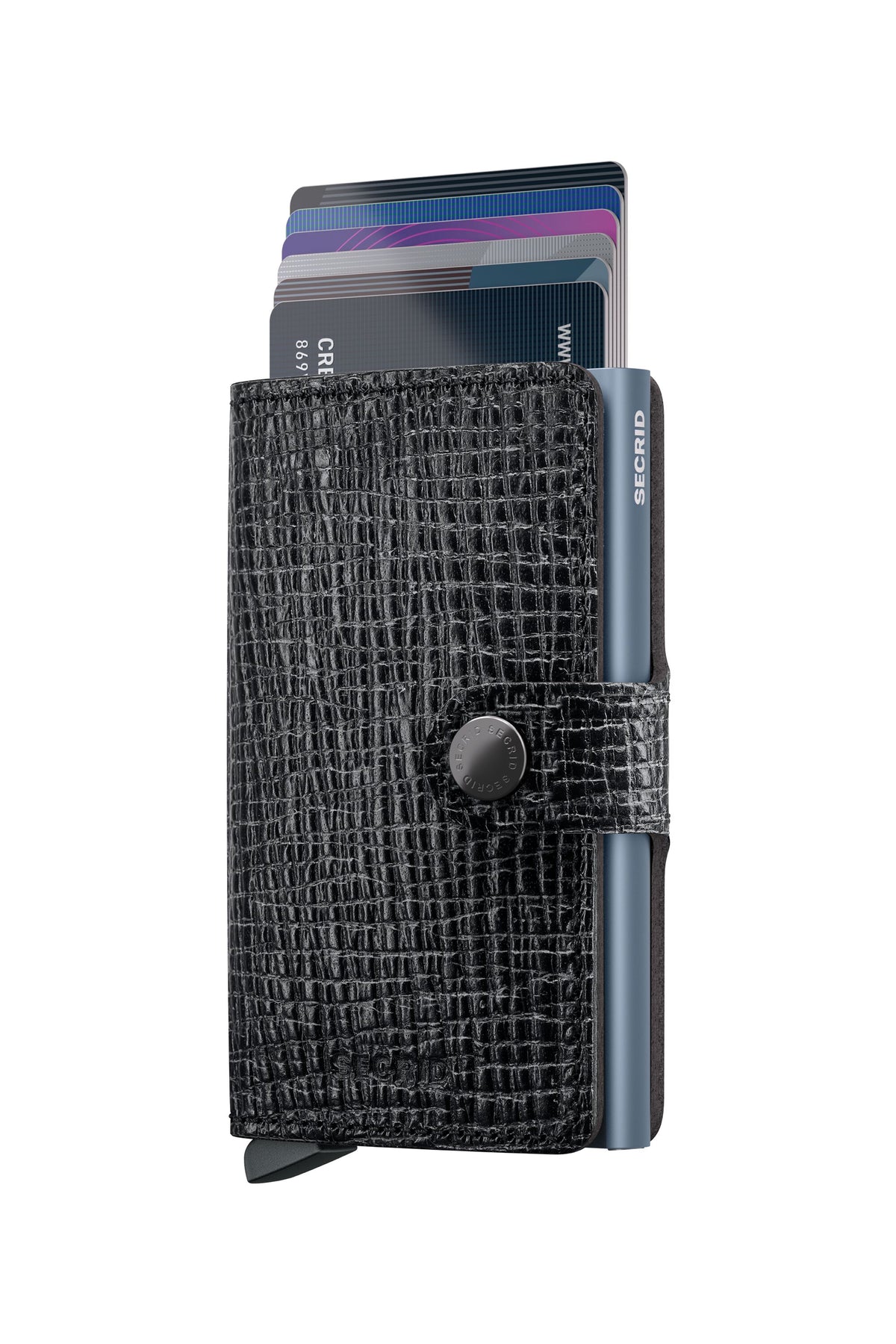SECRID Miniwallet Palmellato Black