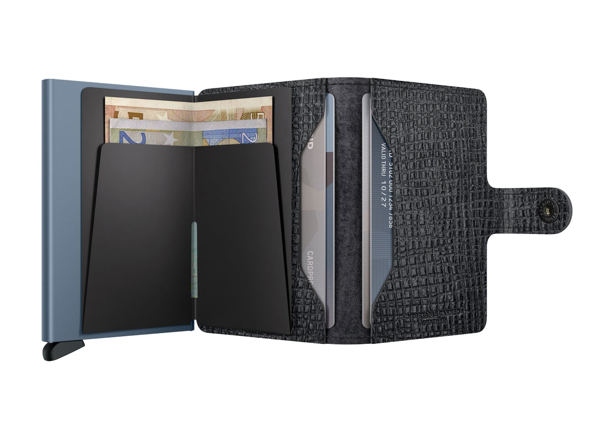SECRID Miniwallet Palmellato Black