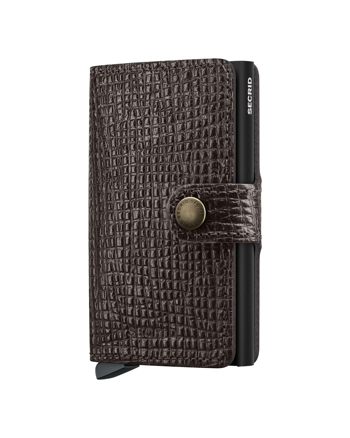 SECRID Miniwallet Palmellato Brown