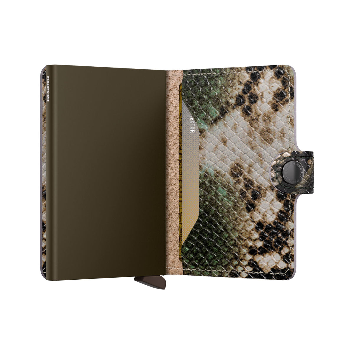 SECRID Miniwallet Serpent Green